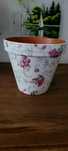 Doniczka decoupage