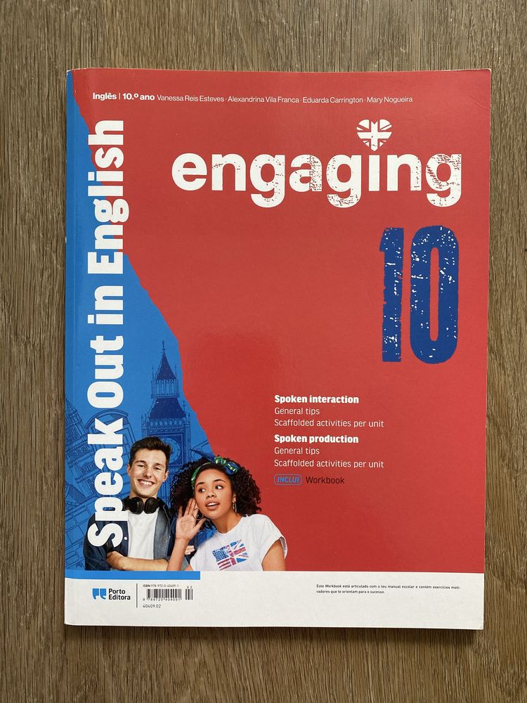 Workbook Inglês 10°ano “Engaging”