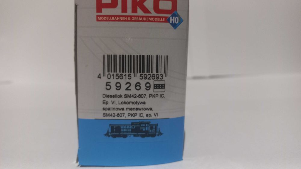 Fabrycznie nowa lok. spalinowa tzw. stonka SM42-607 ICCC Piko 59269