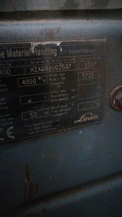 Wózek widłowy Linde Clark