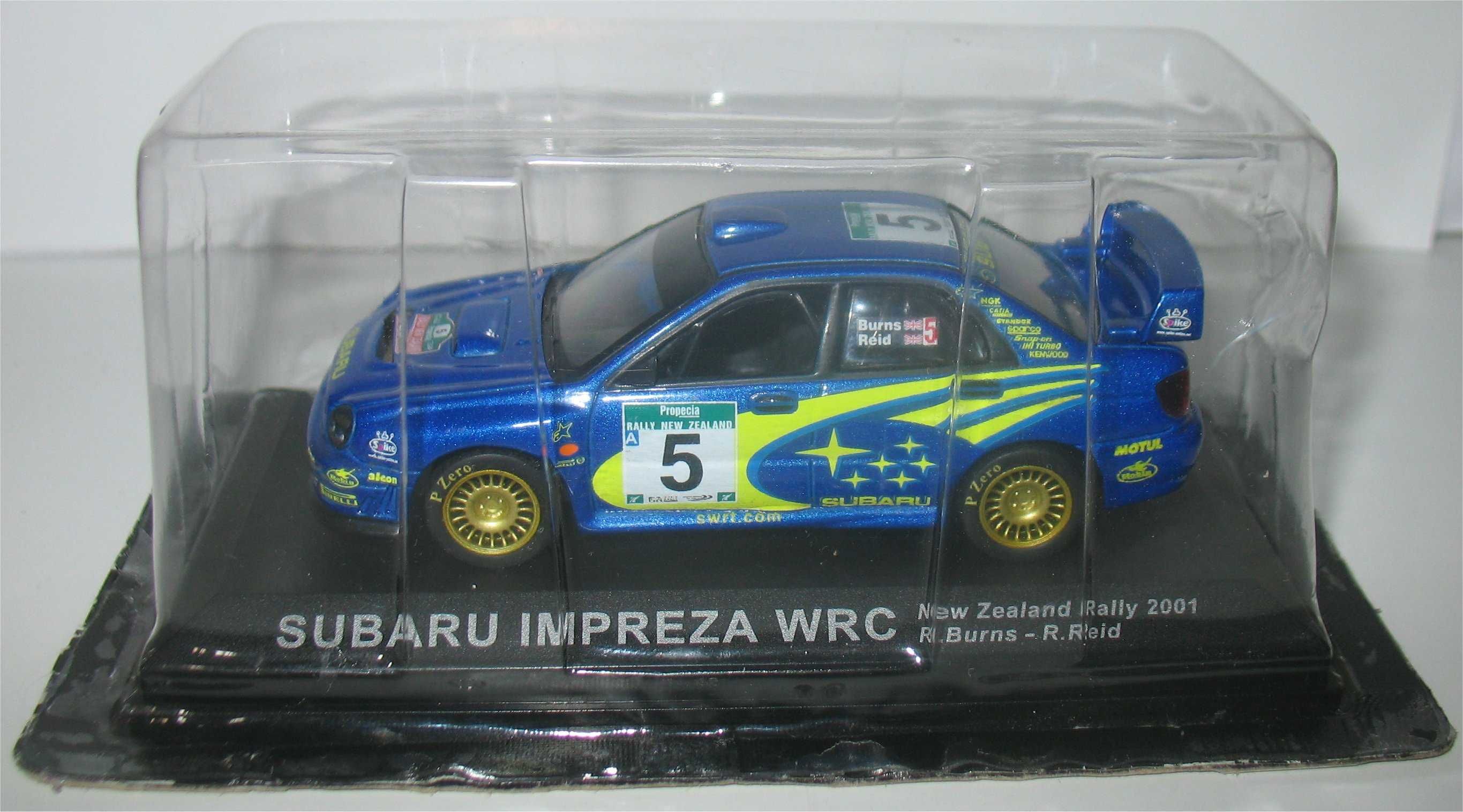 Subaru Impreza WRC - Vencedor Rally Nova Zelândia 2001 - Richard Burns