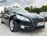 Peugeot 508 2.0Hdi 163KM Super STAN 2.kpl KÓŁ Serwis ASO LED. salon POLSKA 1-wł.