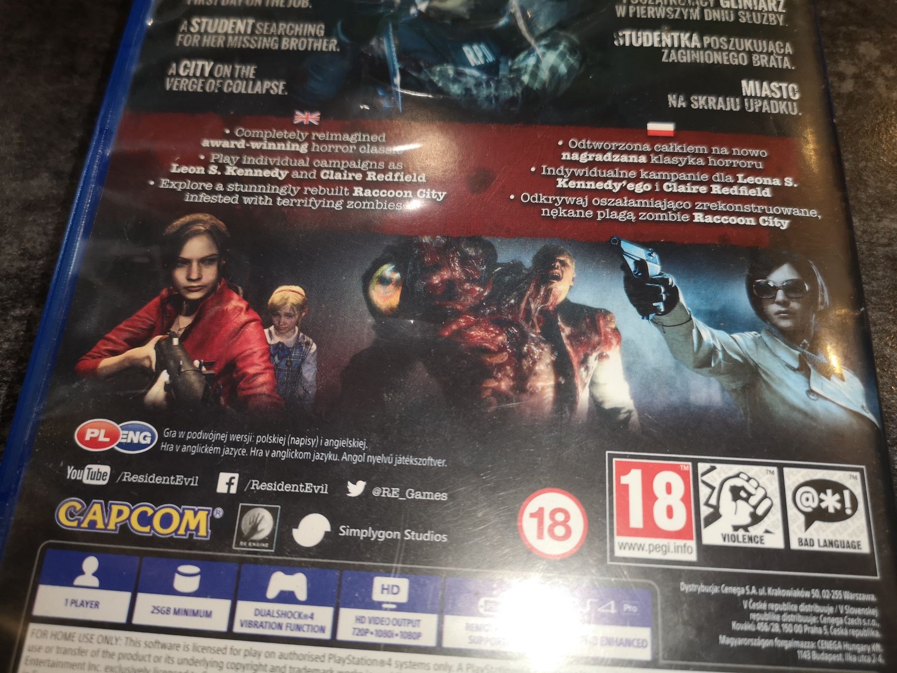 Resident Evil 2 PS4 gra PL (możliwość wymiany) kioskzgrami Ursus