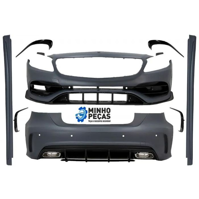 Kit Completo Exterior Mercedes Class A (W176) Look A45 AMG