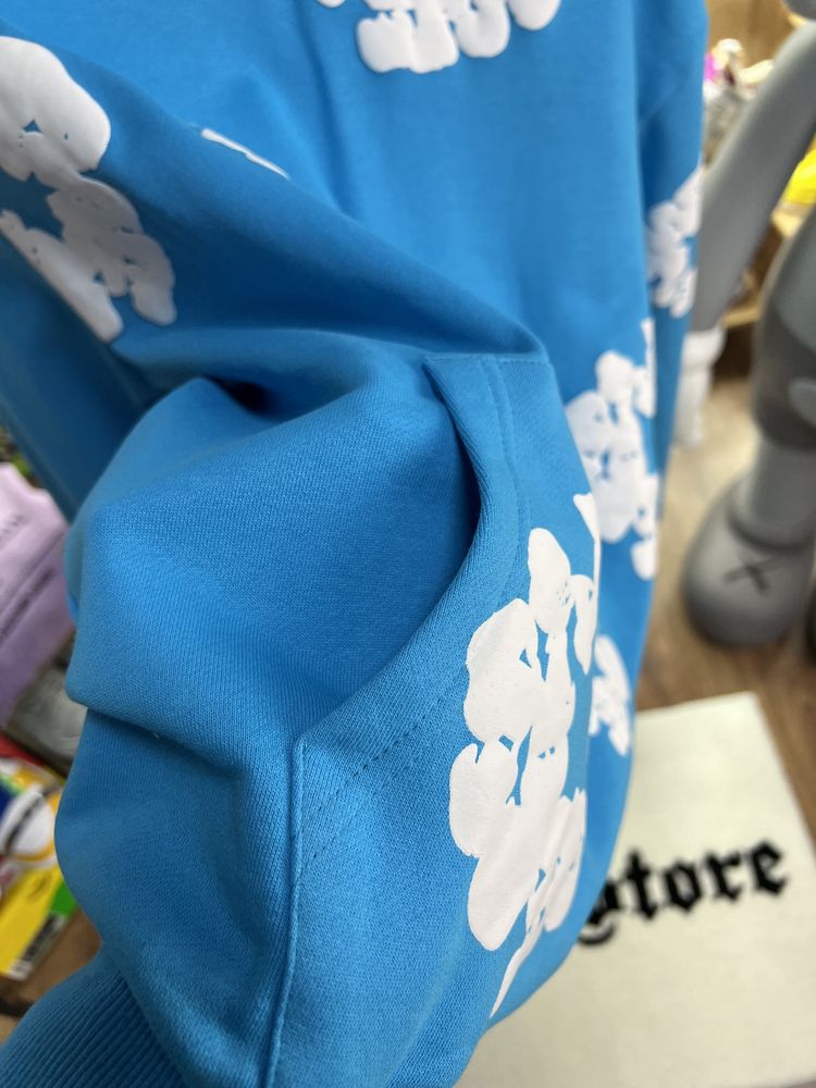Худі Denim Tears Blue / White