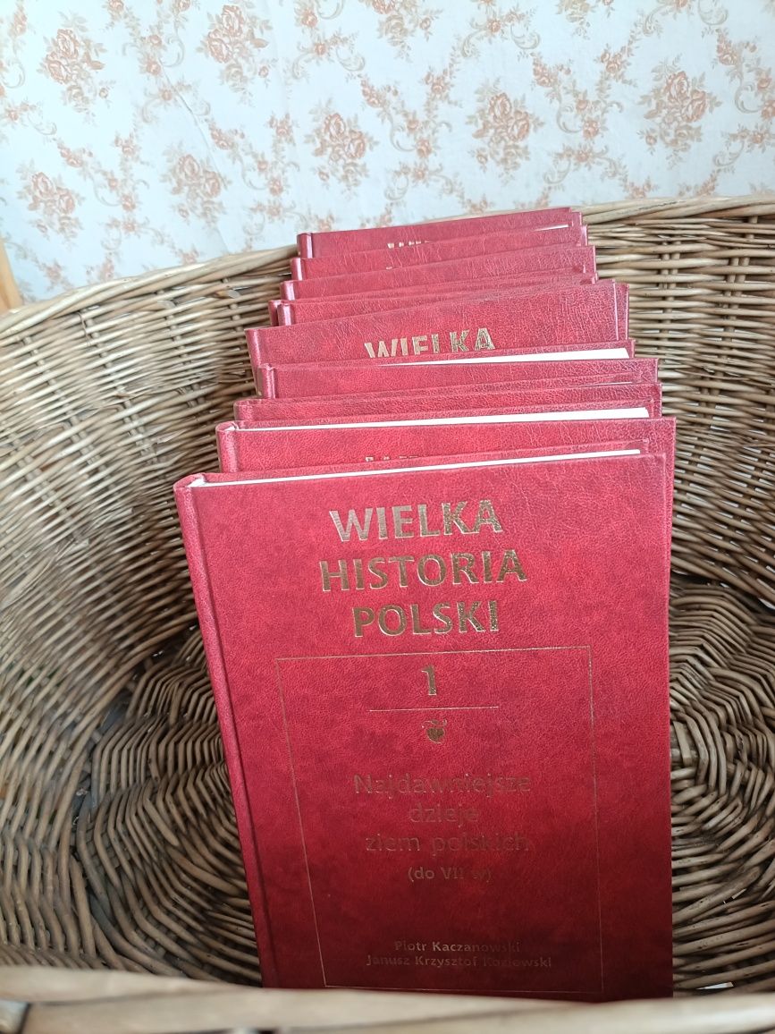 Tom 1 serii książek „Wielka Historia Polski”