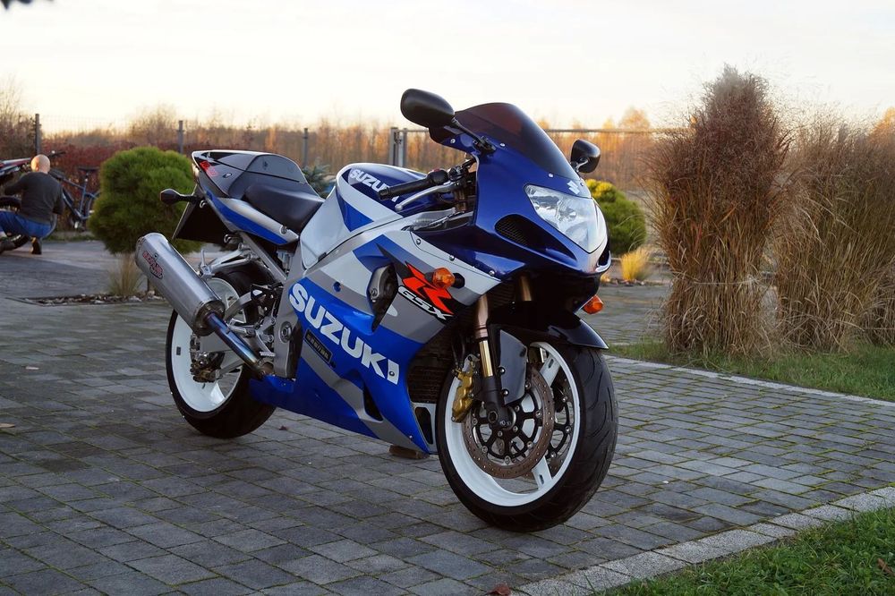 Suzuki GSX-R ** GSXR 1000 K1 K2 K3 Niebiesko-Bialy* ORYGINAL*Sport-Tlumik* 39TKM