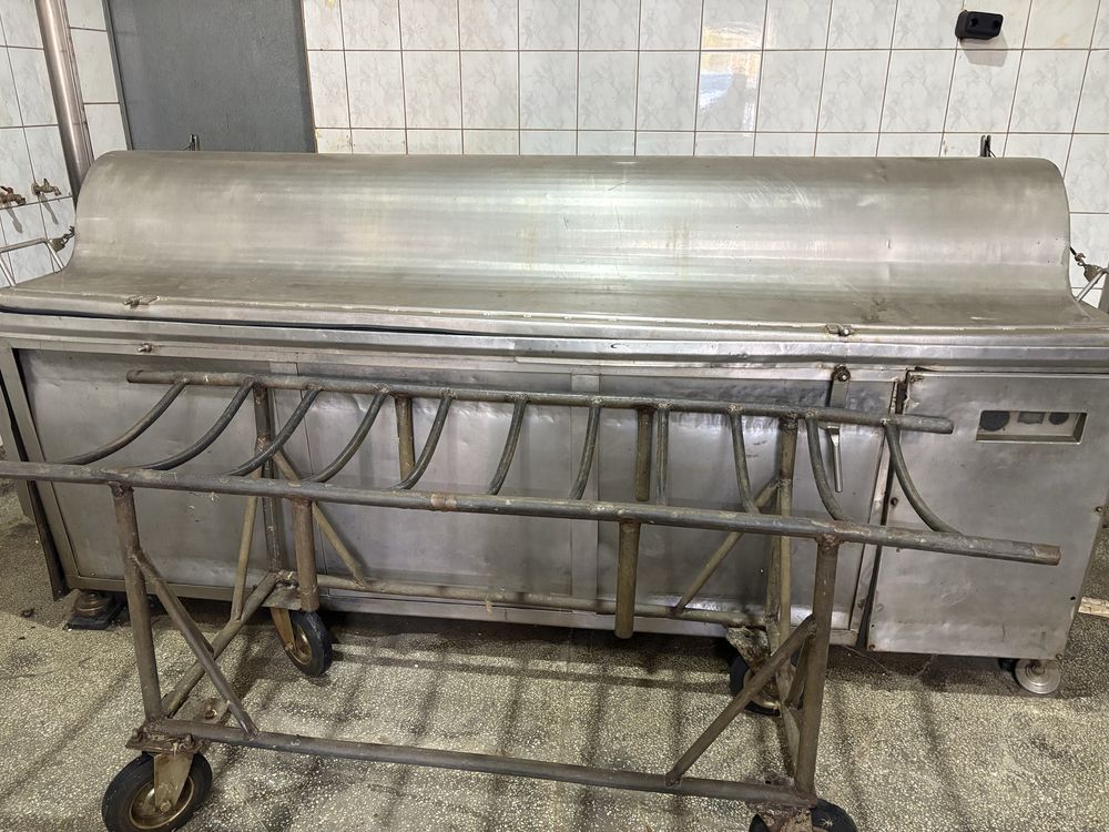 Szczeciniarka dwu walkowa wyposazenie ubojni