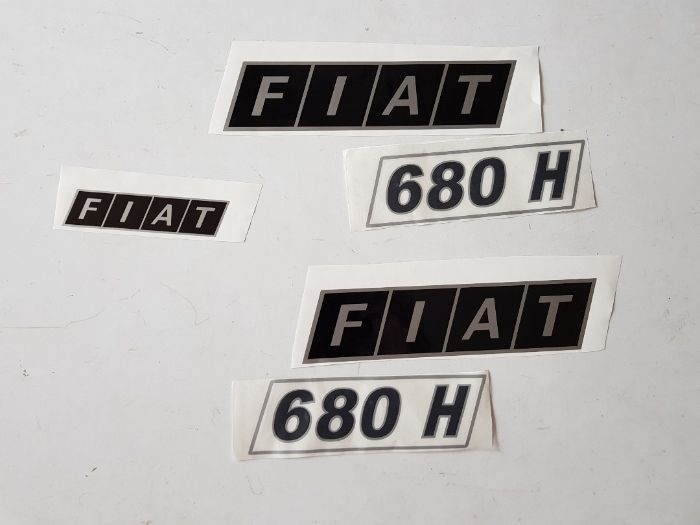 Naklejki fiat 640, 680, 680H, 880, 880DT5