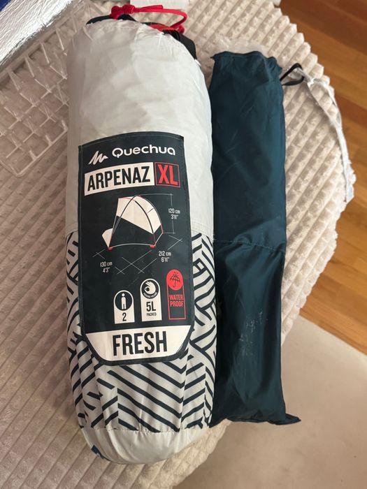 Tenda Quechua Arpenaz XL Fresh – 2 pessoas, com bolsa original.