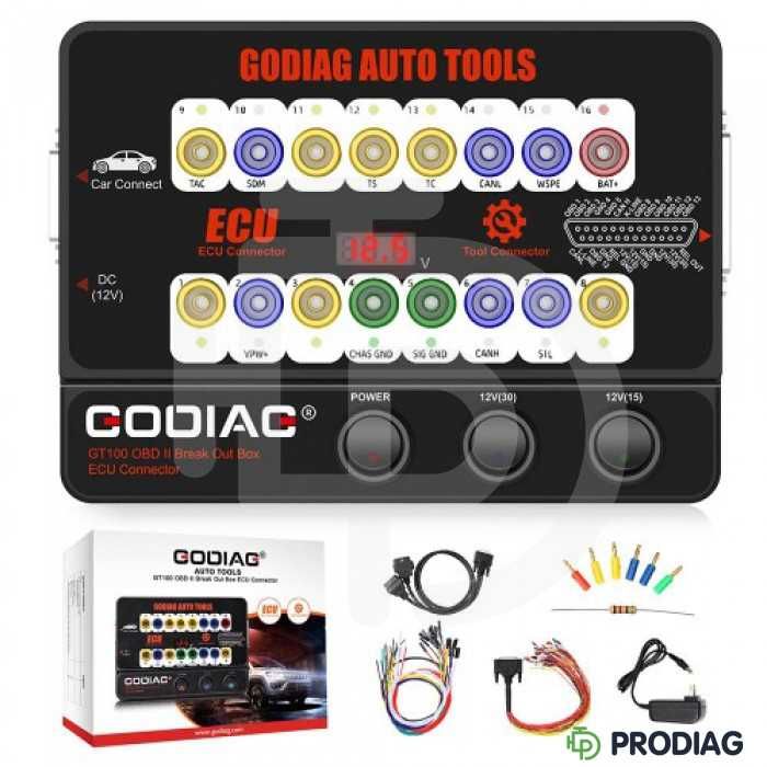 GODIAG GT100 - OBD2 тестер (діагностика та програмування ECU)