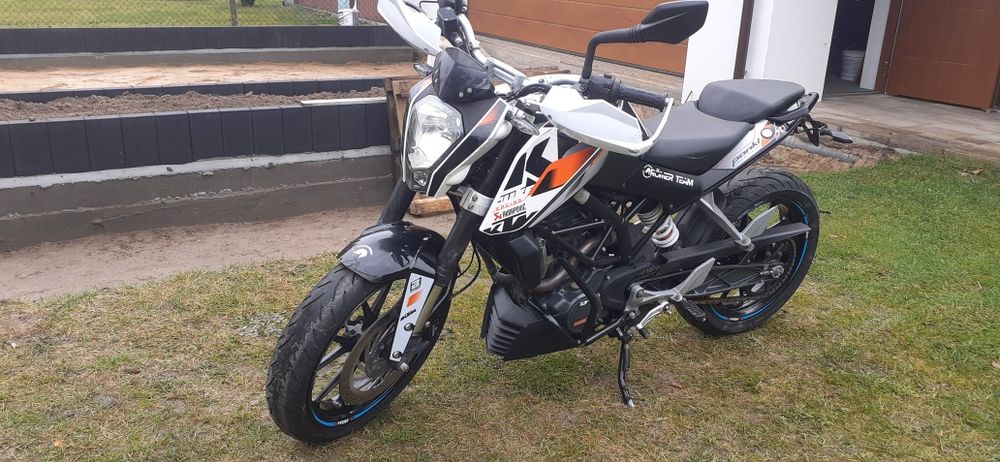 KTM DUKE 125, ABS, rocznik 2016, możliwy transport