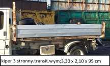 Kiper wywrot Ford Transit Pompa Iveco Renault Man Mercedes Nissan Ducato