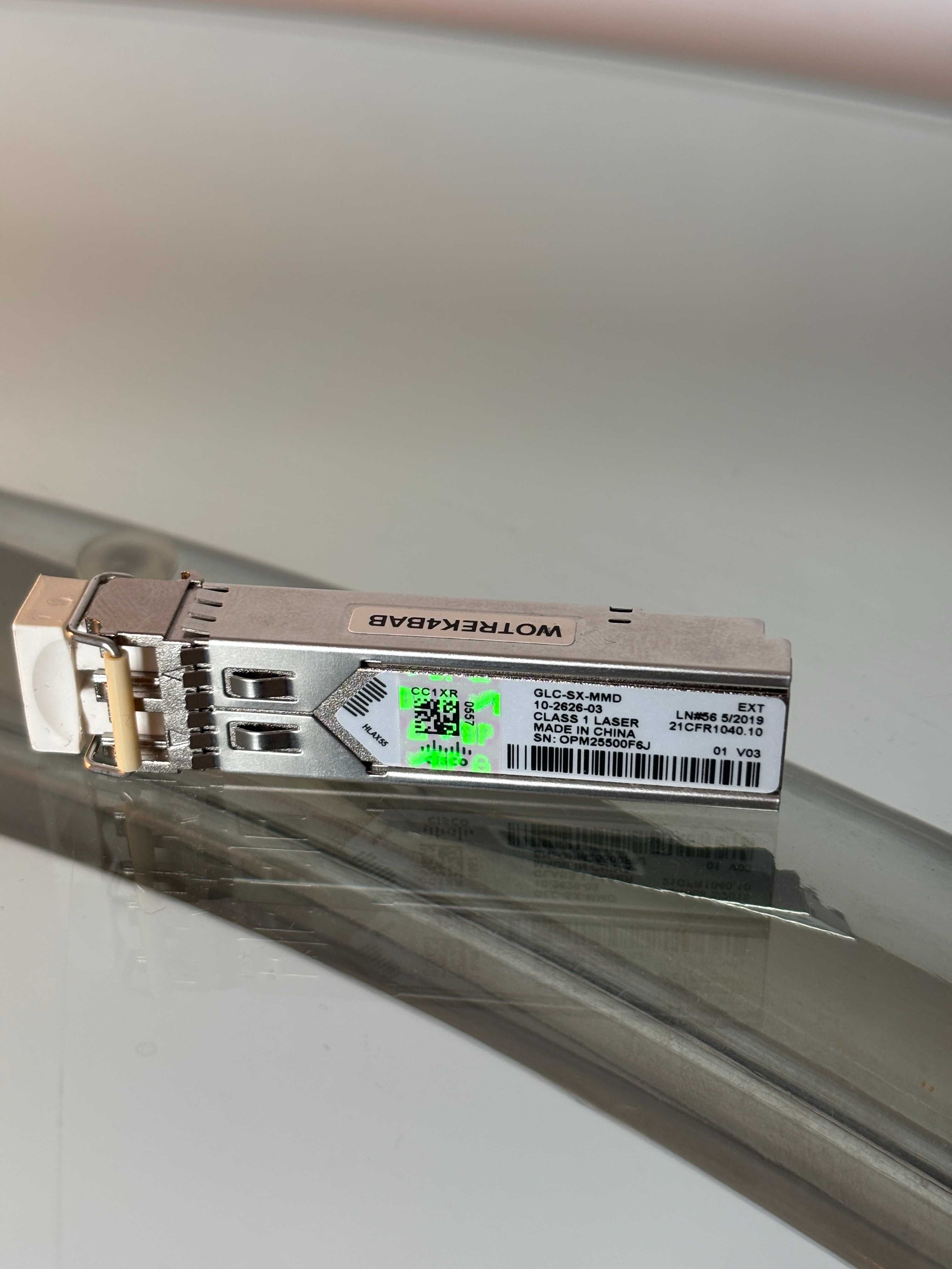 Moduł Przekaźnika sieciowego światłowód Cisco GLC-SX-MMD