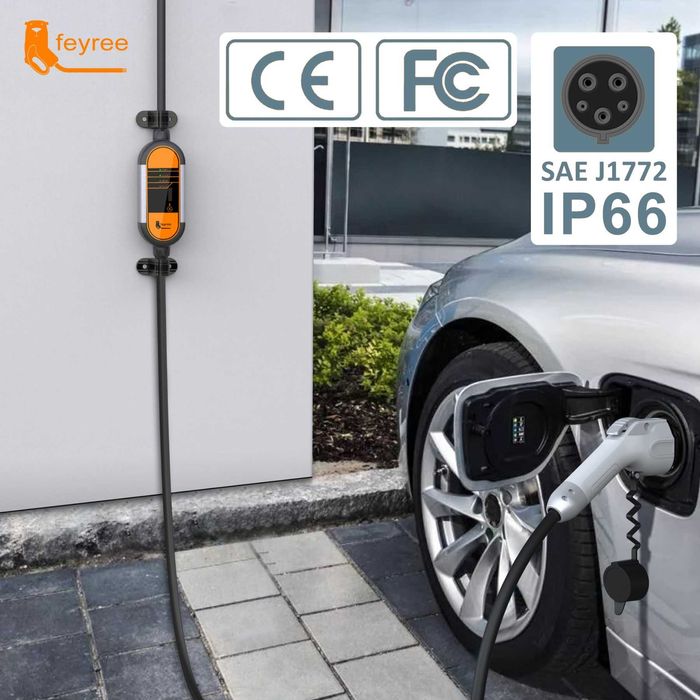Зарядное Type 1 для электромобиля Feyree 3,5кВт 16А