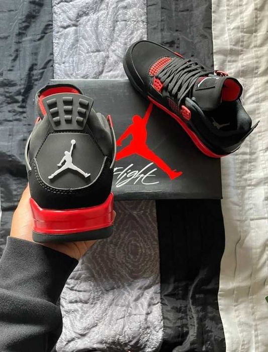 "Buty koszykówki "Jordan_4_Retro_Thunder_Red_Roz.42