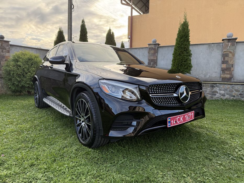 Мерседес glc cupe amg line