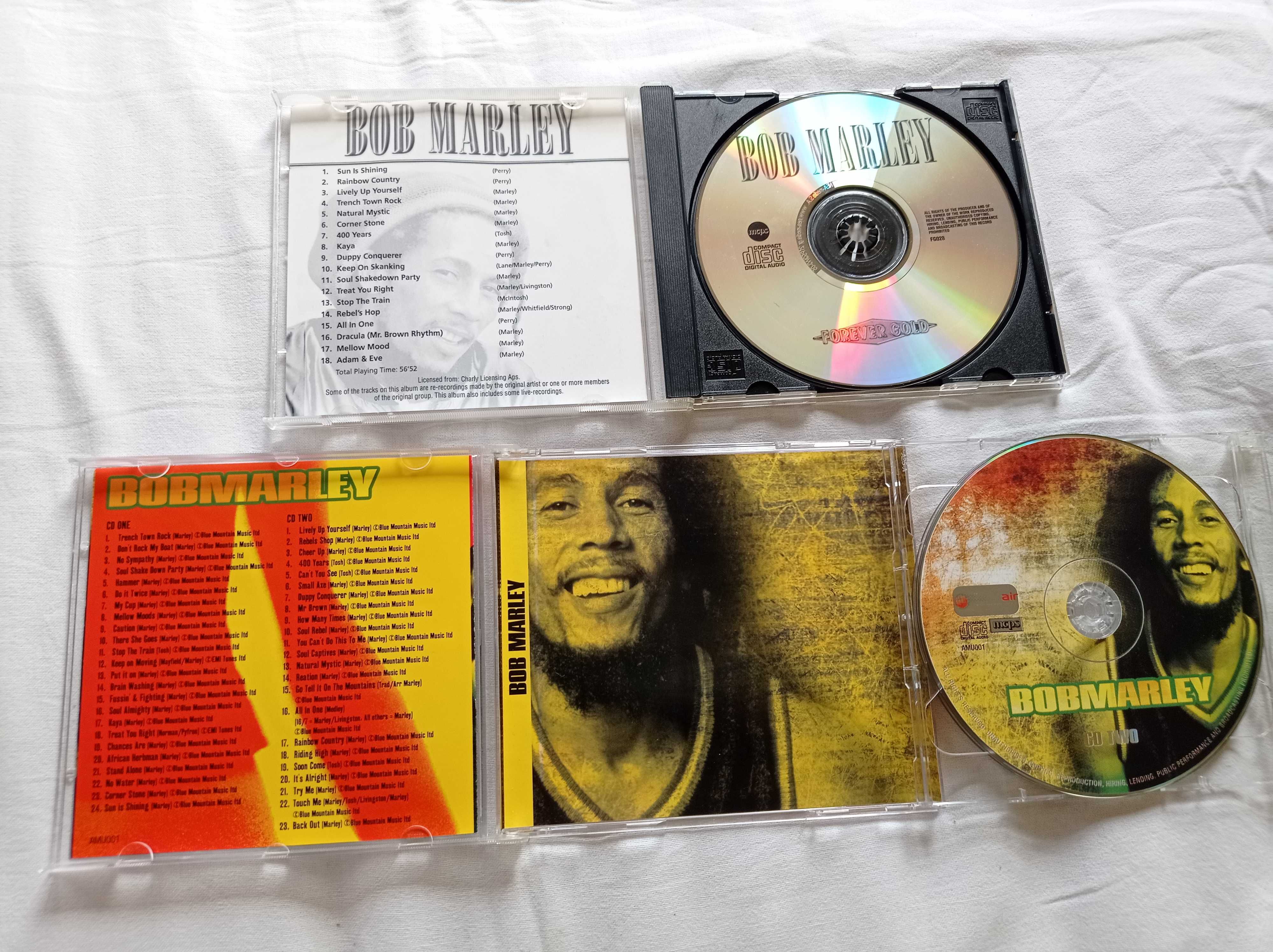 Kolekcja 4 albumy Bob Marley płyty CD Keep On Skanking