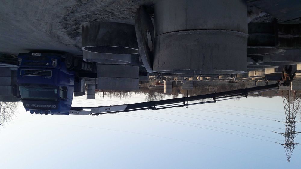 Послуги крана маніпулятора г/п 5-15 т. Стрела  7-14м.