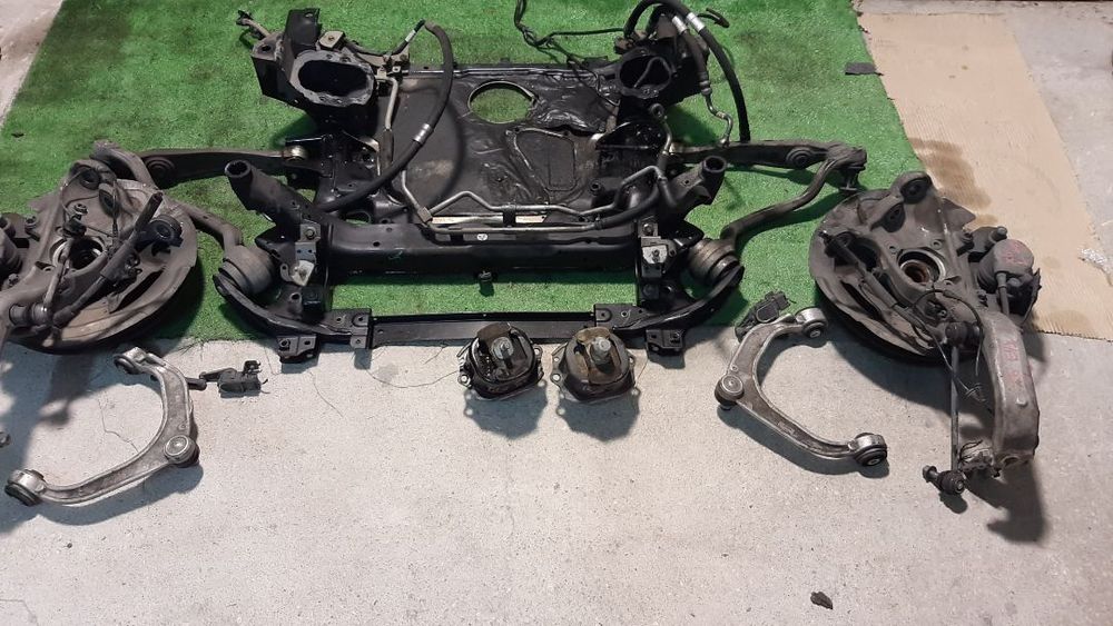 Suspensão BMW X5 X6 E70 E71 E72 Charrion charriot Braços direção Manga de eixo Apoio motor barra estabilizadora