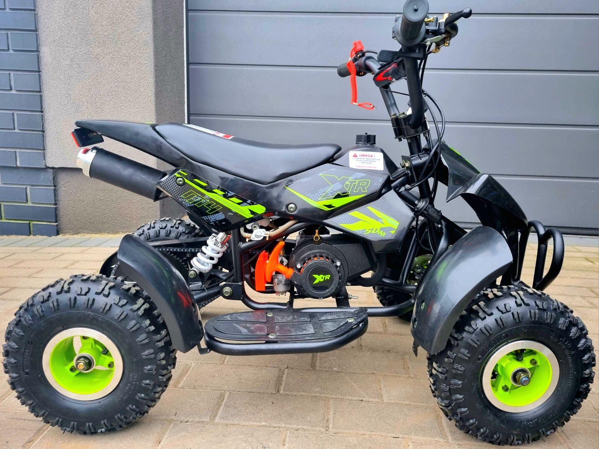 Nowy QUAD XTR 50 - 3 kolory, reg.predkości,zrywka, mini kład

Wszystki