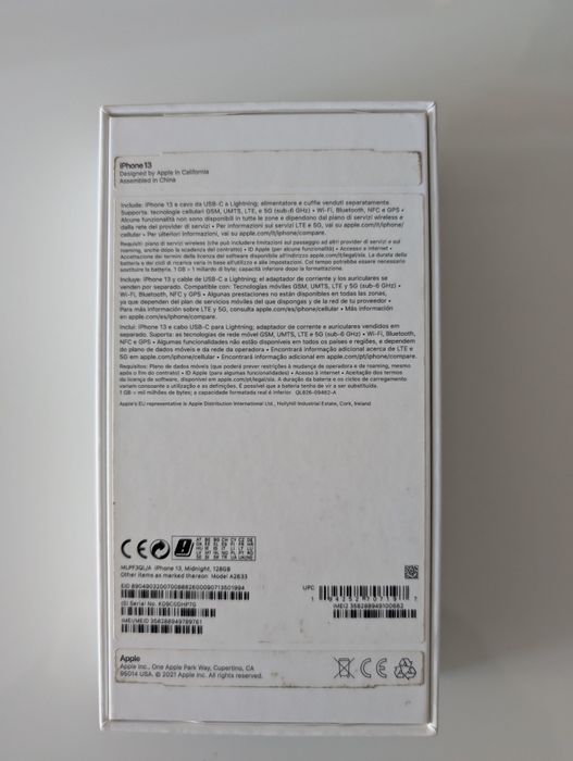 iPhone 13 128 GB cor meia noite