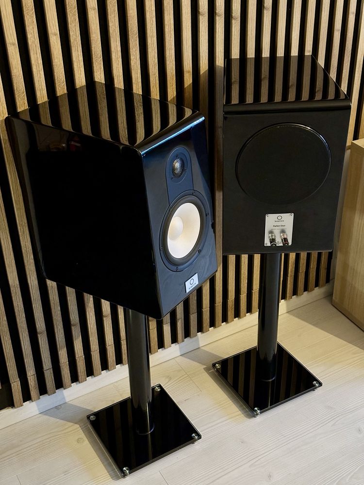 Kolumny podstawkowe Marten Monitory Czarny Połysk High End