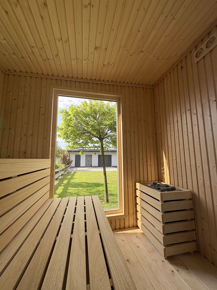 Sauna Finska Zewnetrzna Ogrodowa