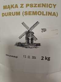 Mąka z pszenicy twardej    DURUM worki 25 kg
