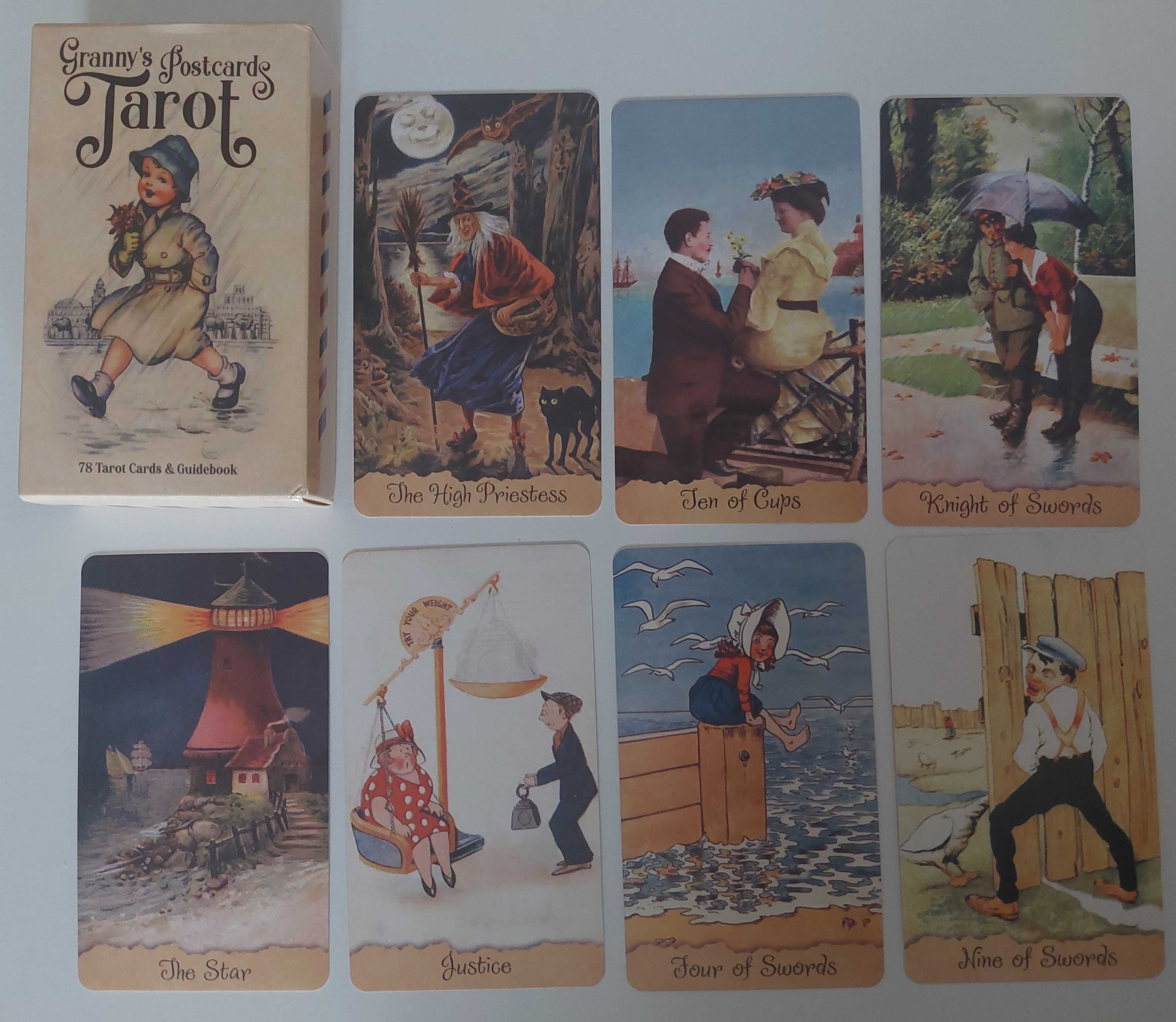Karty TAROT  Pocztówkowy    NOWY