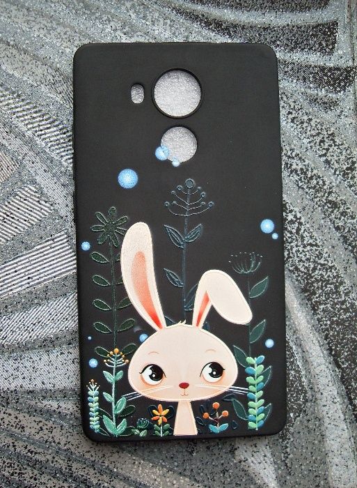 Черный матовый бампер/чехол на Huawei Mate 8