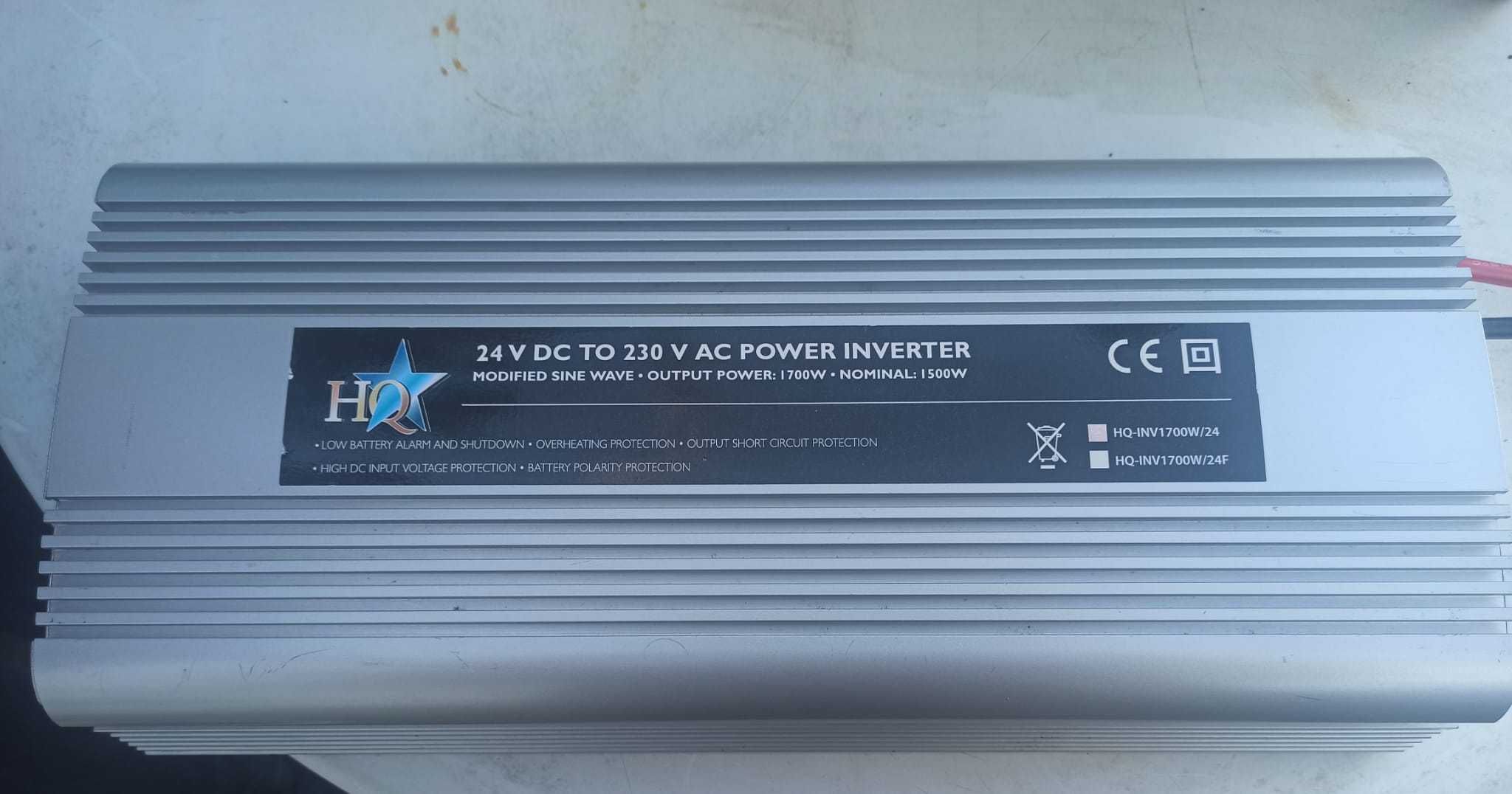 Conversor energia 24v para 230v