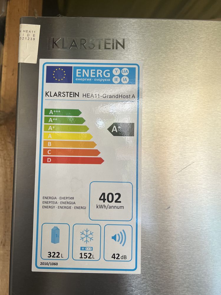 Lodówka 2 drzwiowa KRARSTEIN nowa szer-92cm