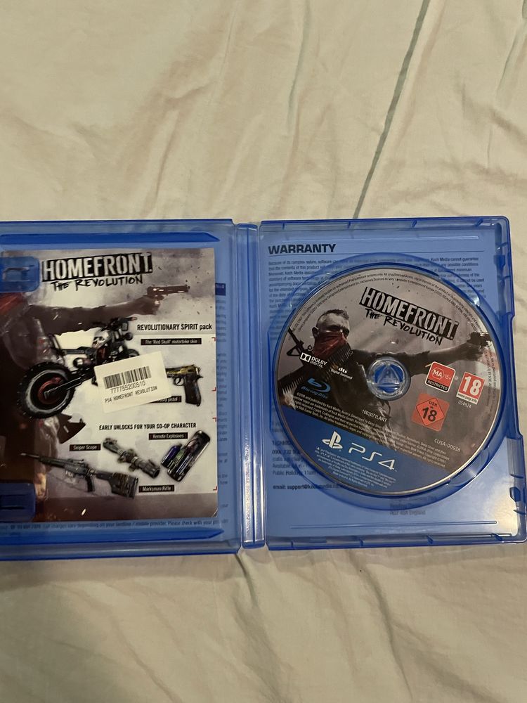 Gra homefront ps4 bardzo dobry stan