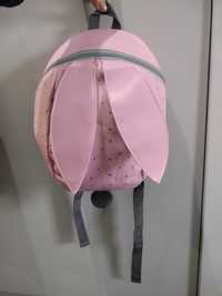 Plecaczek plecak mały króliczek różowy uroczy jak nowy