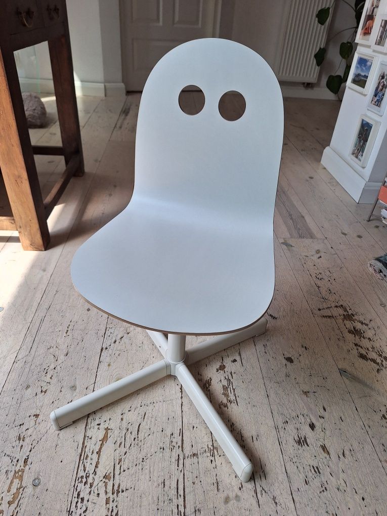 Krzesło do biurka biurowe Ikea dla dzieci Valfred Sibben drewniane