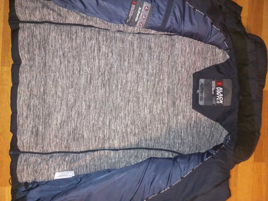 Зимова чоловіча куртка Black Vinyl 54р
