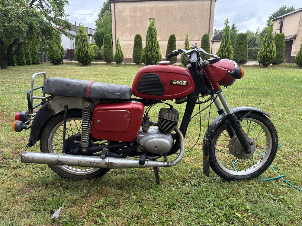 Mz ts 125 oryginal czerwony