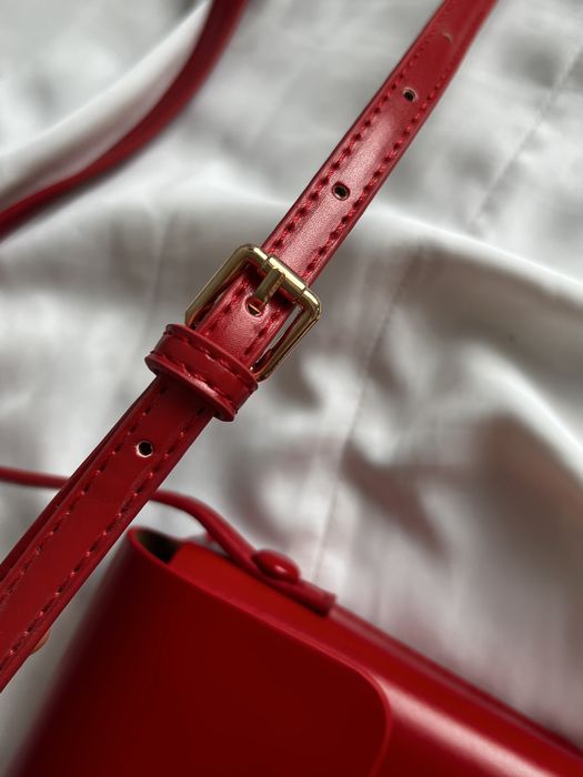 Трендова сумочка, червоного кольору