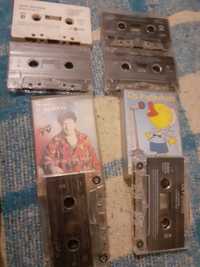 Conjunto cassetes de músicas antigas