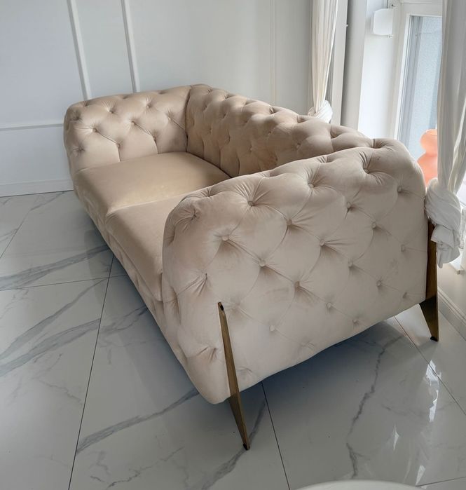 Sofa kanapa  2 osobowa chesterfield