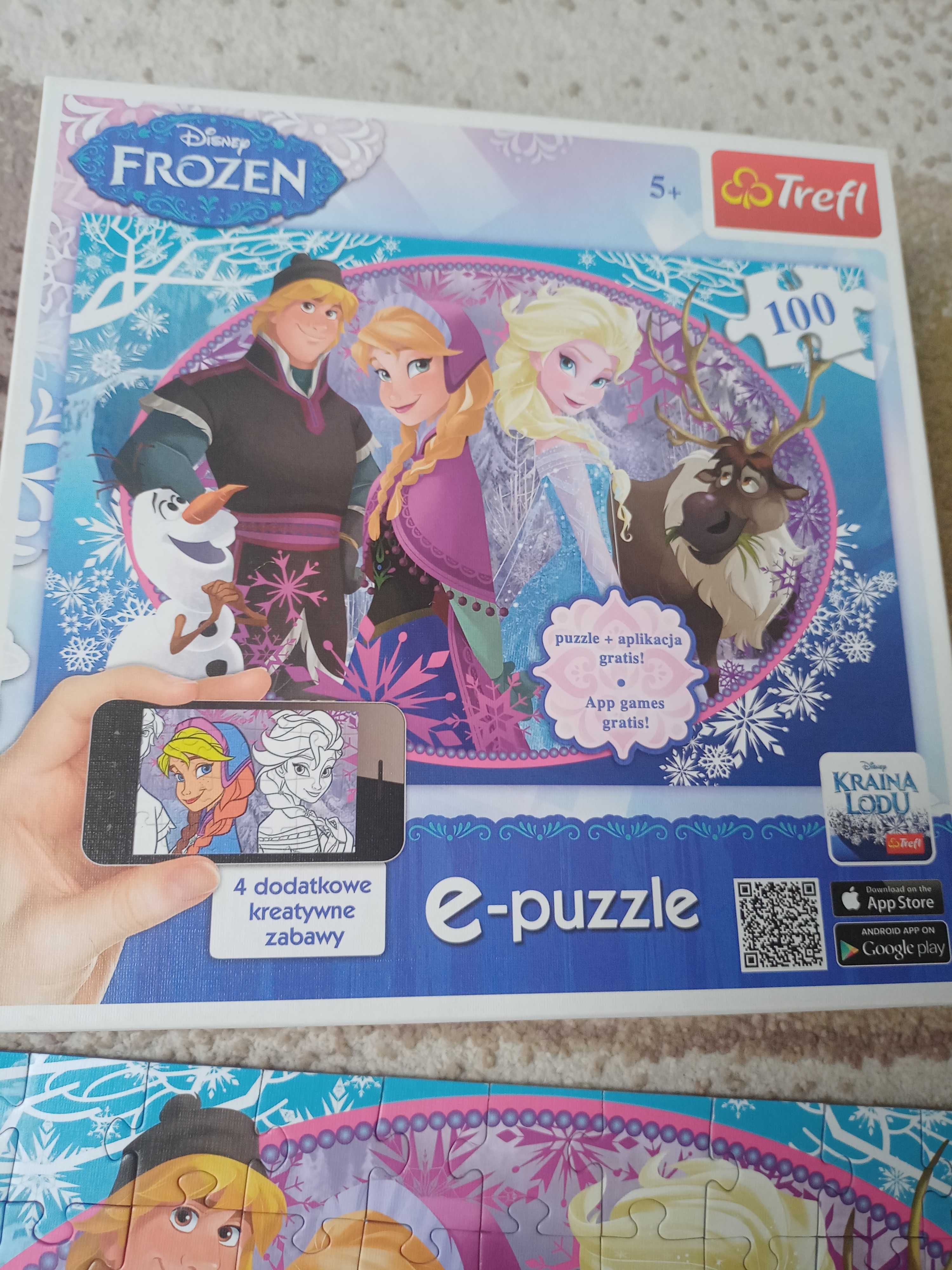Puzzle Frozen 100 el