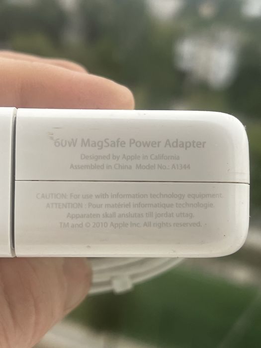 Зарядка magsafe 1 60w для MacBook Pro/Air 2007-2012