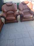 Sofas em pele (Oferta)