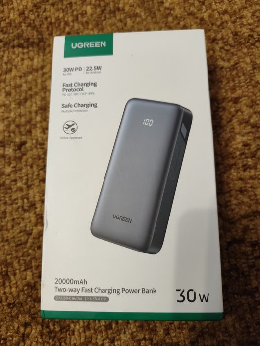 Powerbank Ugreen 20000mah 30watt