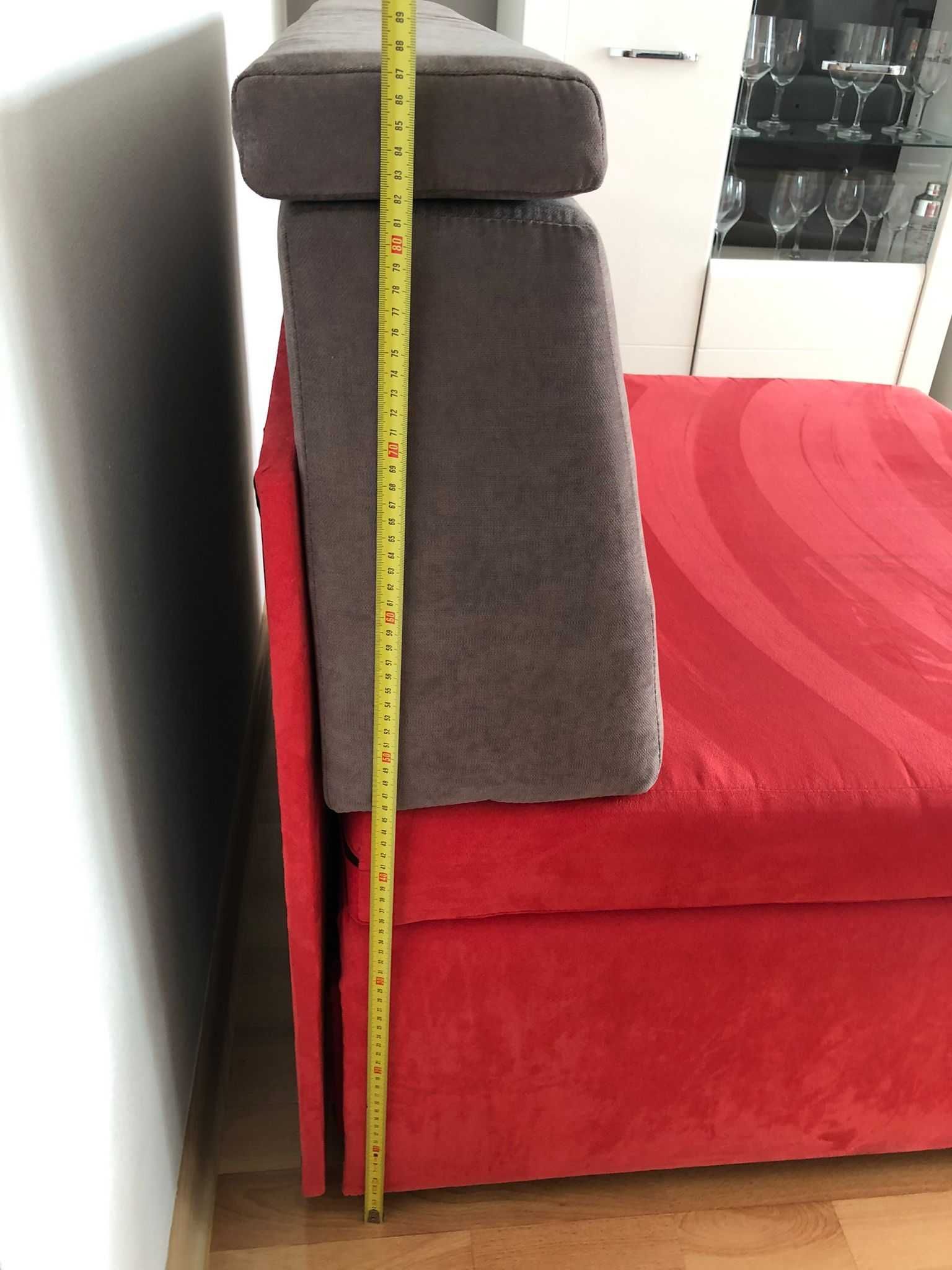 Łózko jednoosobowe 205 cm x 91 cm z pojemnikiem na pościel