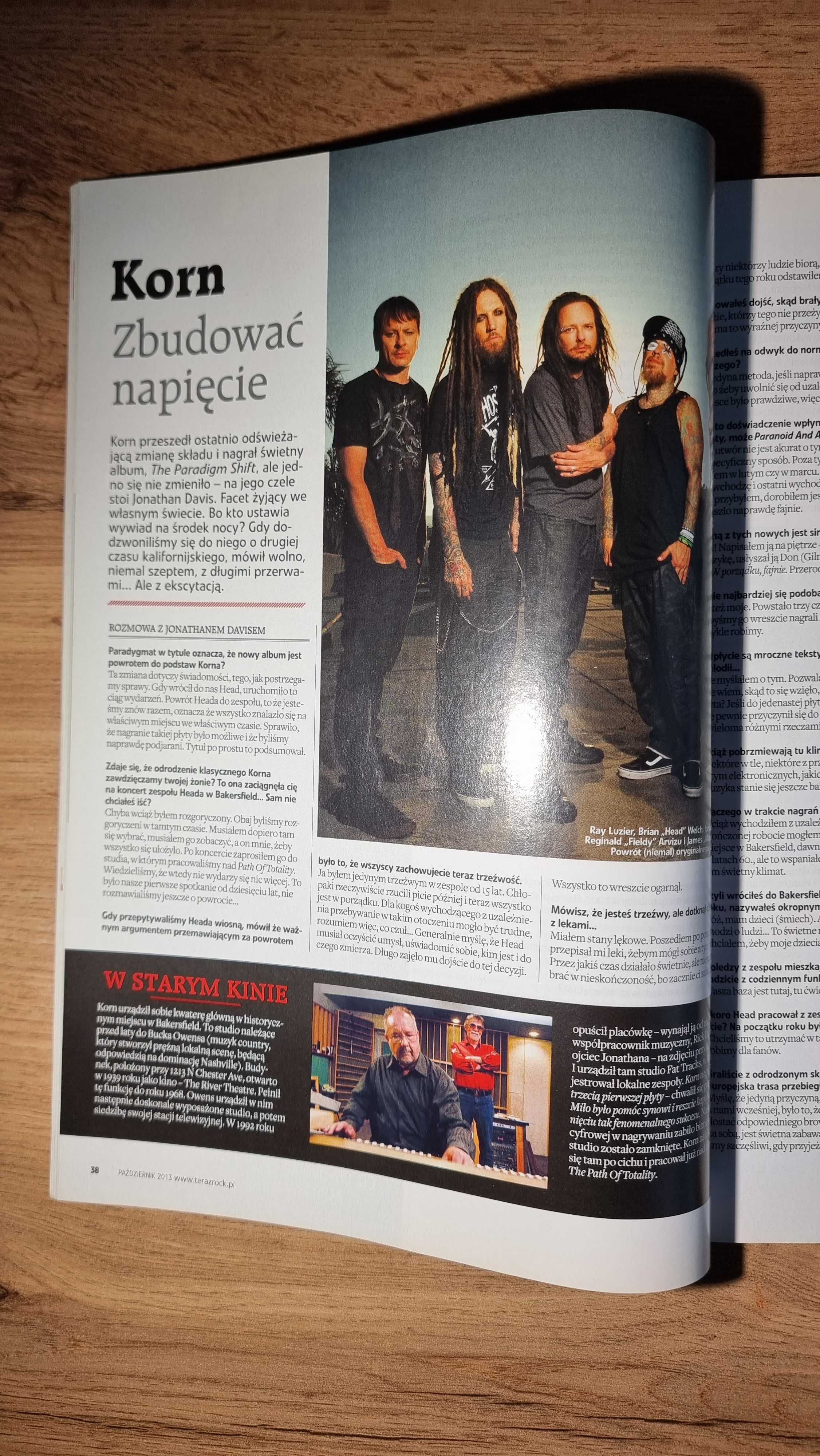 Teraz Rock 10/2013 - Dream Theater, New Model Army, Korn, Serj Tankian