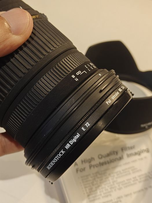 Lente Sigma 17-70mm DC (Canon) 2.8 - 4.5