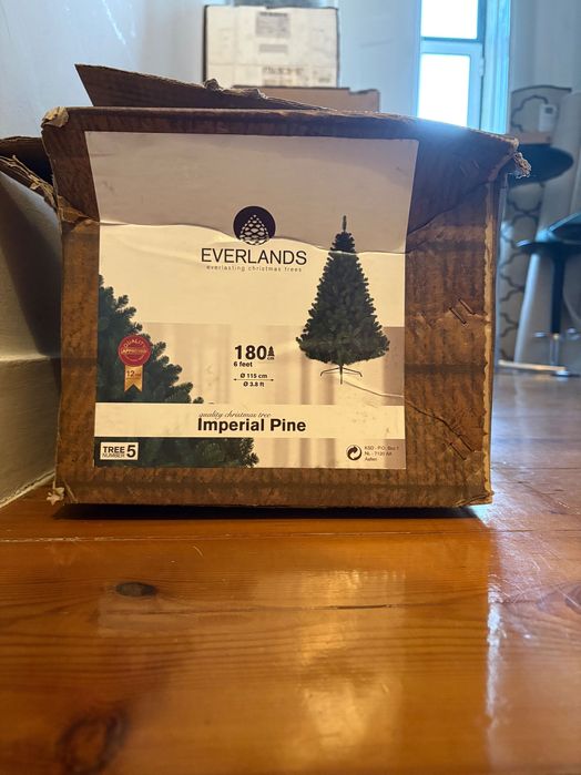 Arvore de natal com 1,80m