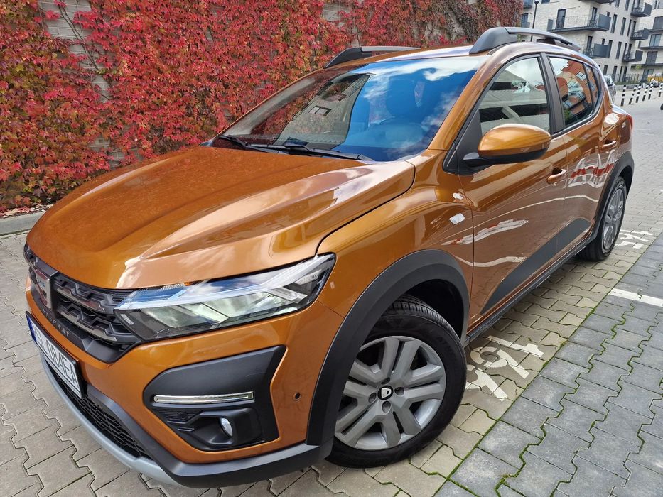 Dacia Sandero Stepway 1.0 TCE + LPG Fabryczny STAN IDEALNY Bogata Wersja 34.000 TYŚ KM